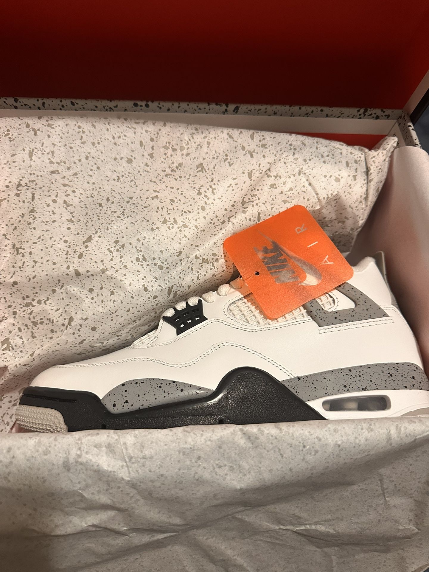 Jordan 4 Retro White Cement