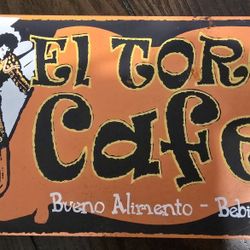 El Toro Cafe Vintage Metal Sign