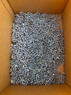 Box of self tapping screws