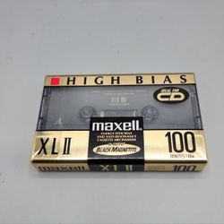  Maxell High Bias XLII 100 Minutes Blank Audio Cassette Tape.