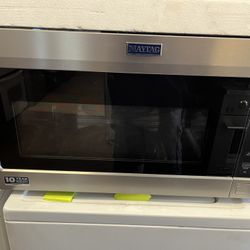 NEW Maytag  microwave Stainless Steel 