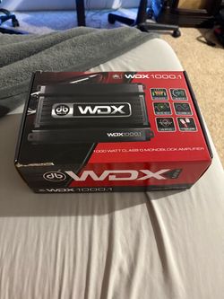 DB Drive WDX1000.1 Monoblock Amplifier