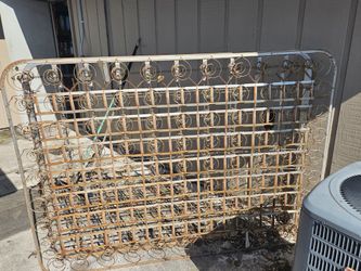 Vintage Double Bed Box Spring