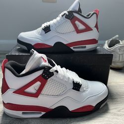Jordan 4 Red Cement Size 10.5 