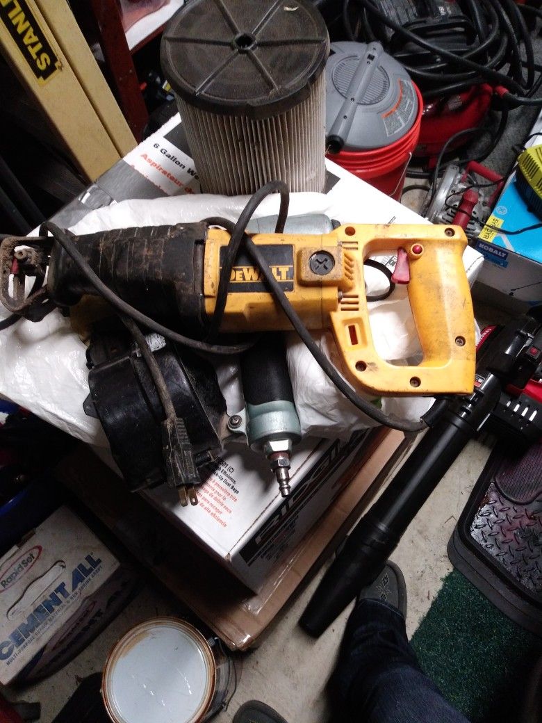 DeWalt Sawzall Corded