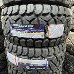 17” Predator New Mutant R/T Trail Tires Brand New - Size 33x12.50R17 LT
