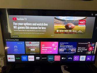 LG smart TV, 55”