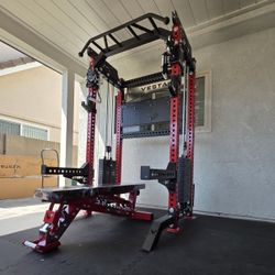 Vesta Pro Series 2in1 Squat Rack | Functional Trainer | 400lb Weight Stack | Commercial Grade | Gym Equipment | FREE DELIVERY🚚 🔴Plus SALES TAX 🔴