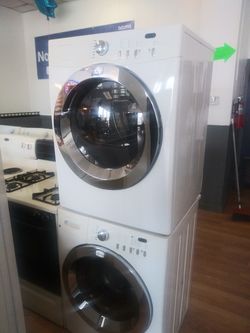 Frigidaire front load washer and dryer or stackable