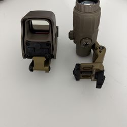 Eotech XPS2-0 and Eotech G33 Magnifier with Unity riser and FAST mount