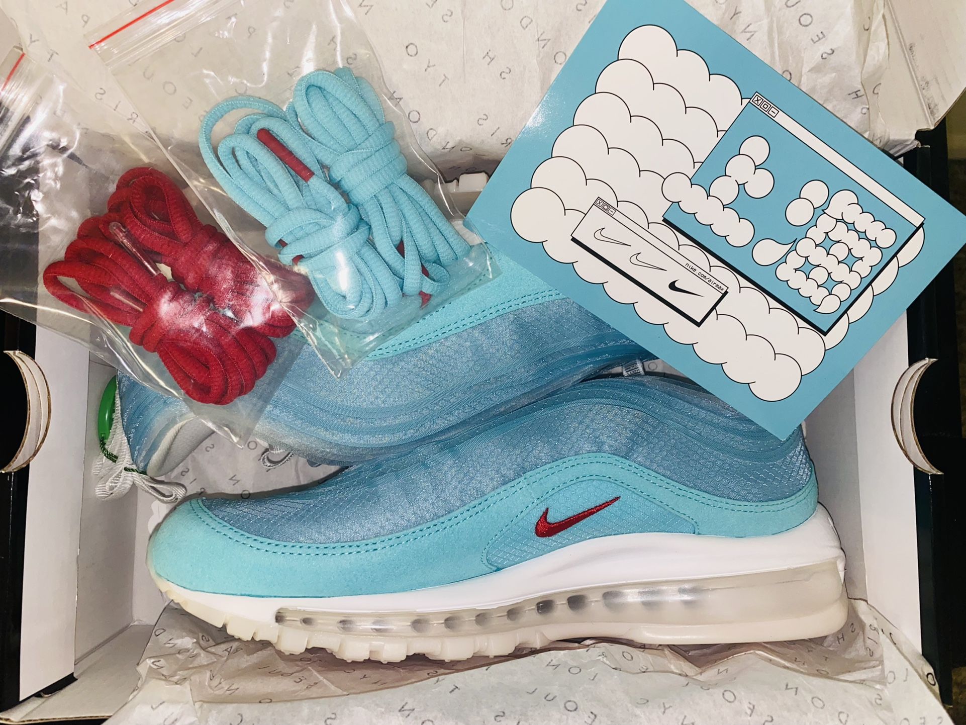 disk progressiv chokerende Nike Air Max 97: Shanghai Kaleidoscope for Sale in Gainesville, FL - OfferUp