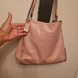 Pink Coach Bag 3 Comprtmnts Pet Smke Free