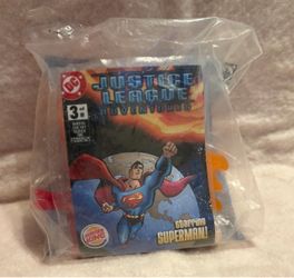 2003 Burger King Justice League Superman collectible toy