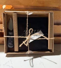 Rae Dunn Cheese Board and Knife Set