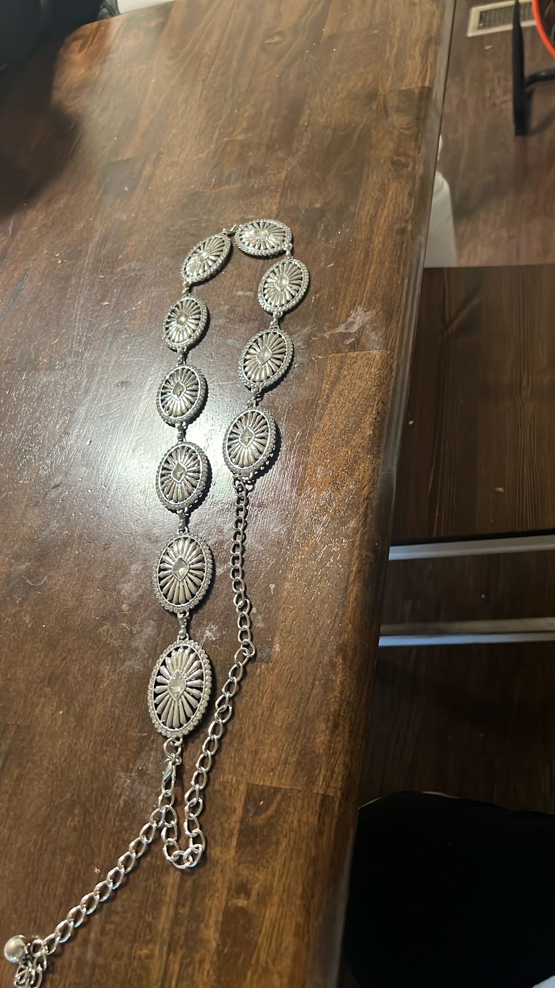 Silver belt