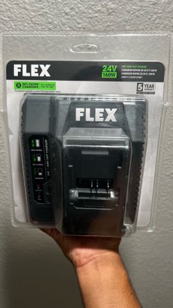 NEW Flex 24V 160W Fast Charger FX0411-Z - Factory Sealed Box