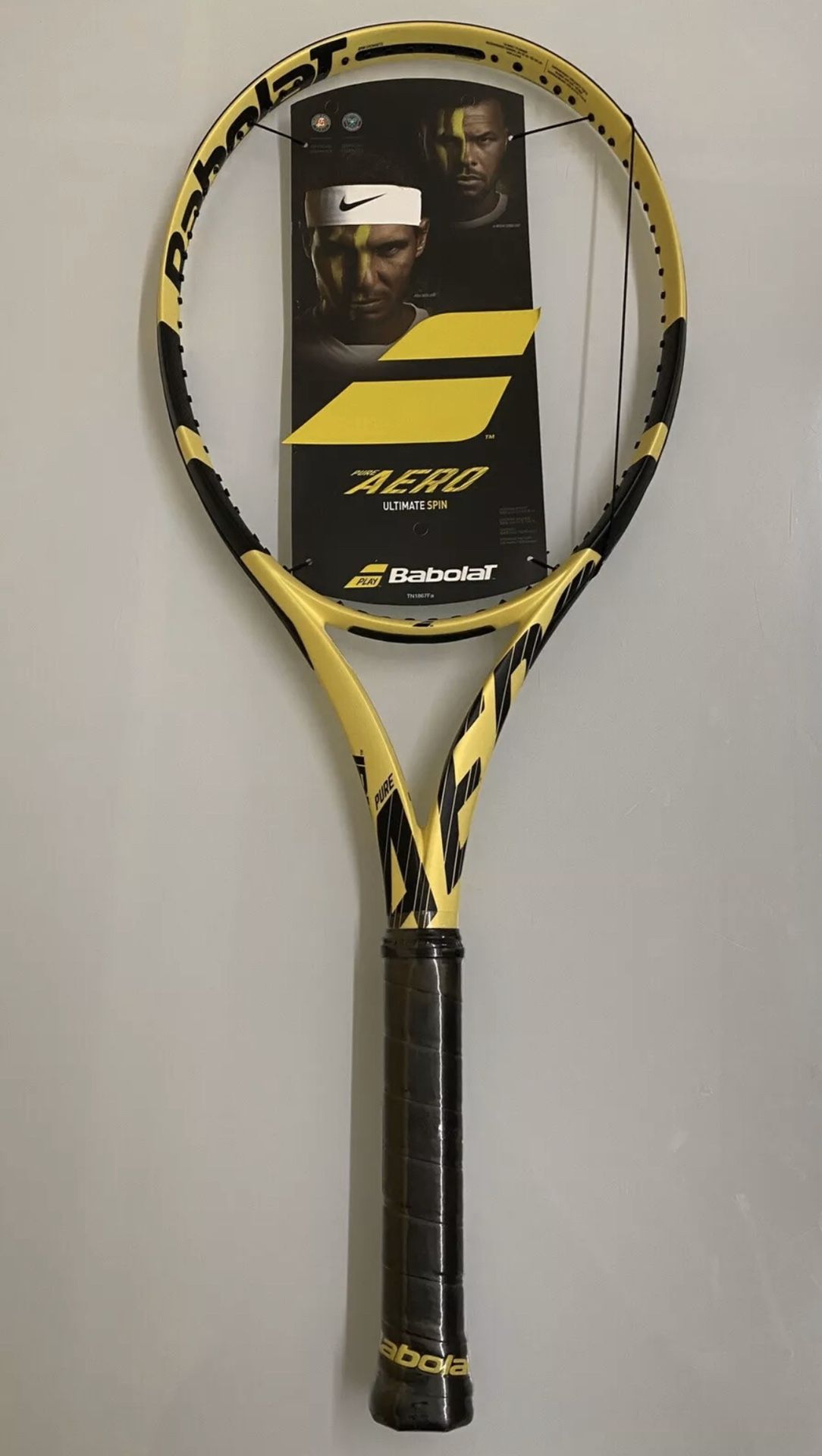 NEW Babolat Pure Aero (2019) Tennis Racquet {link removed} Grip Size 4 1/4