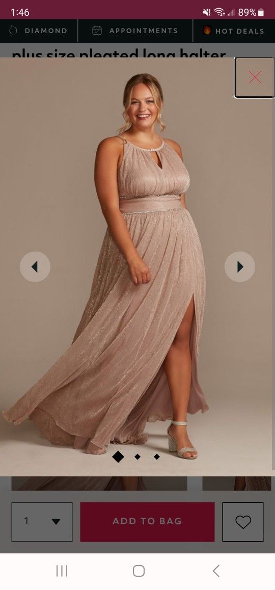 Never Worn Formal Dress