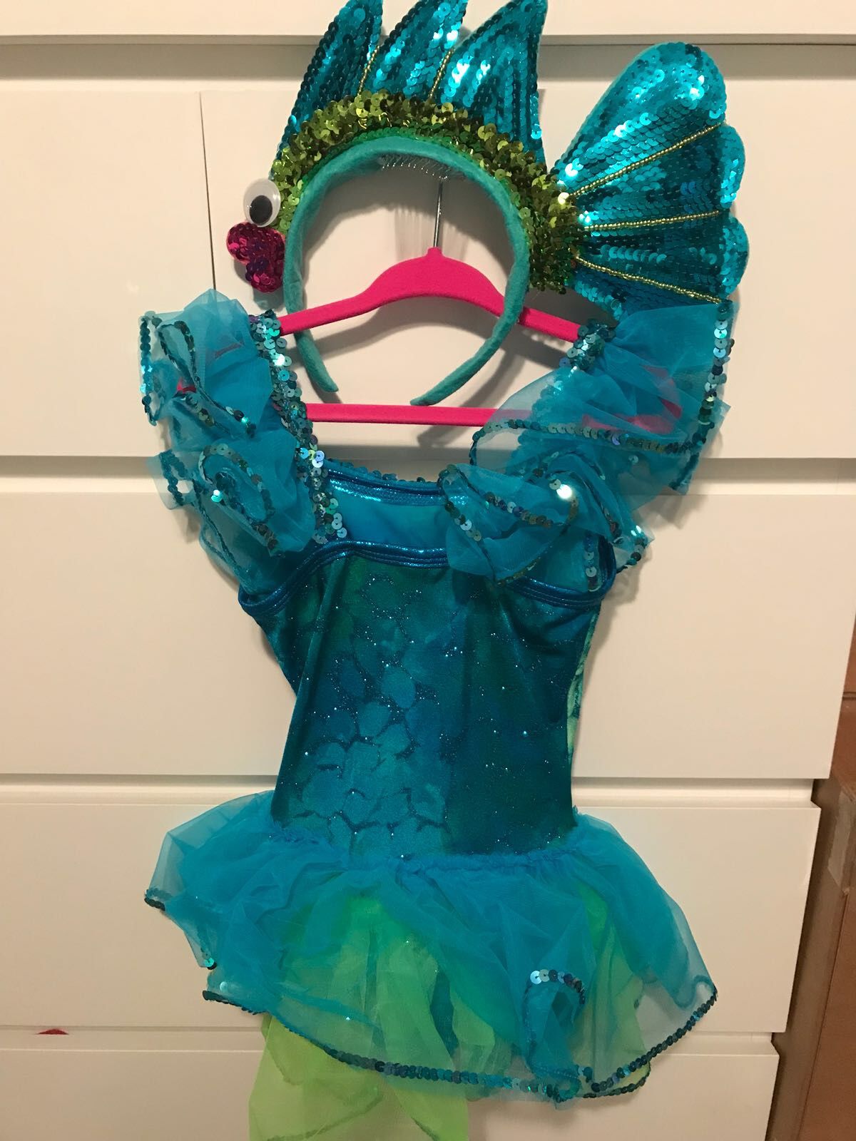 Adorable fish under the sea size 4T costume