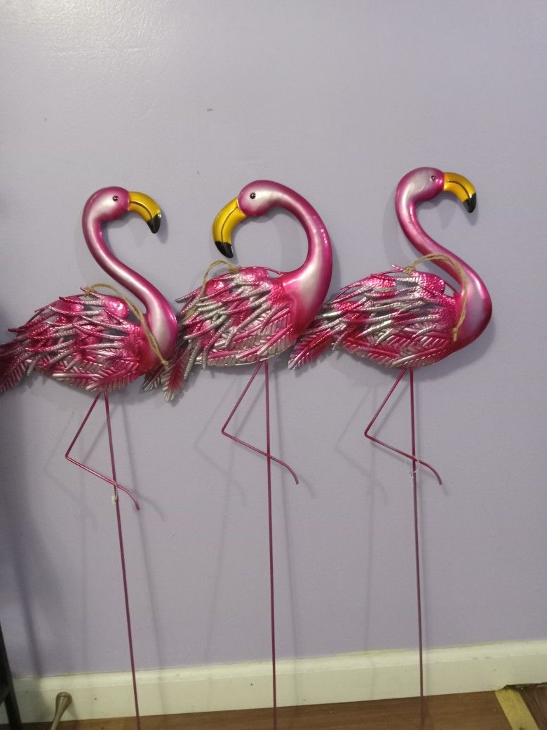 Adornos De Metal Para Jardin 31"H