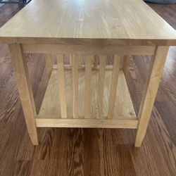 Solid Maple Wood Table Almost New  