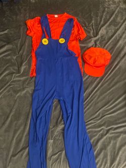 Super Mario Halloween Costume with Hat
