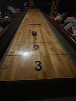 Shuffleboard Table / Brunswick- Andover 12’  Model. This baby is Awesome !! Retails for $6700 New