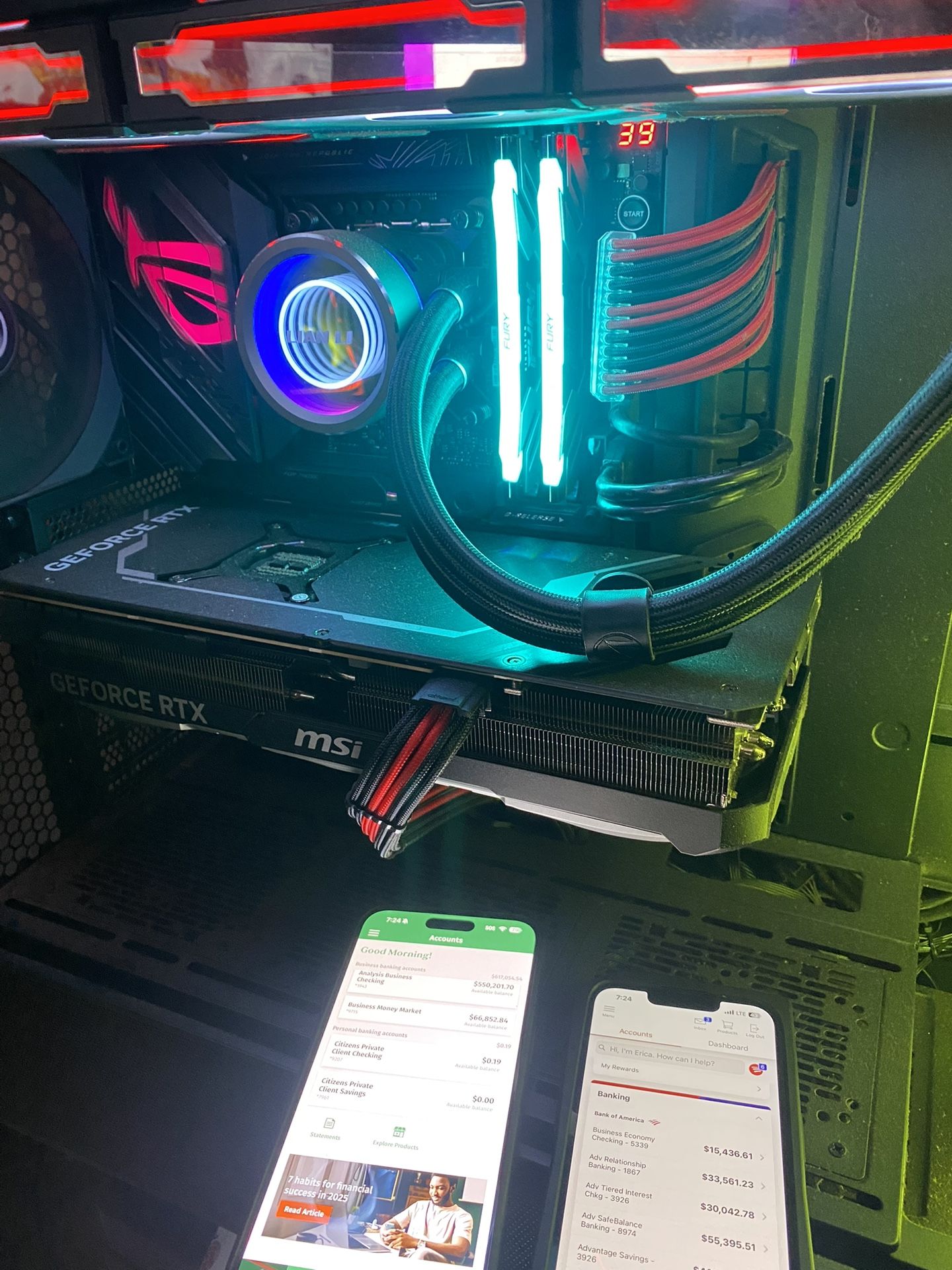 Gaming PC Pre-Built NVIDIA GeForce RTX 4080 SUPER Intel(R) Core (TM) i7-14700K