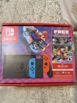 Nintendo Switchw/ Neon Blue & Neon Red Joy-Con