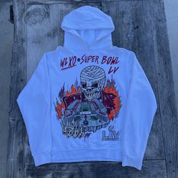 Warren Lotas x The Weeknd Superbow LV Hoodie Size Large