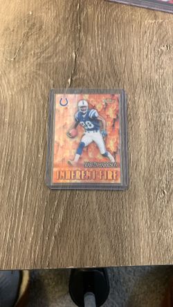 Marvin Harrison / R. Jay Soward Inherent Fire card 2000 Topps Finest
