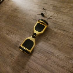 Golden Wrapped Bluetooth Hoverboard