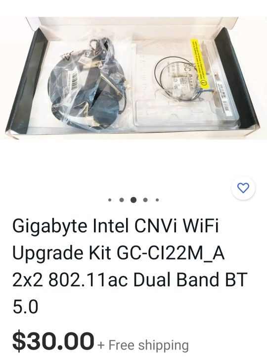 Intel CNVI Wi-Fi upgrade kit