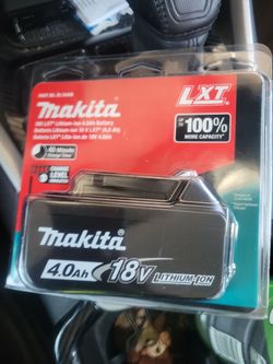 BRAND NEW MAKITA BL1840B 18V 4AH LXT LITHIUM ION BATTERY