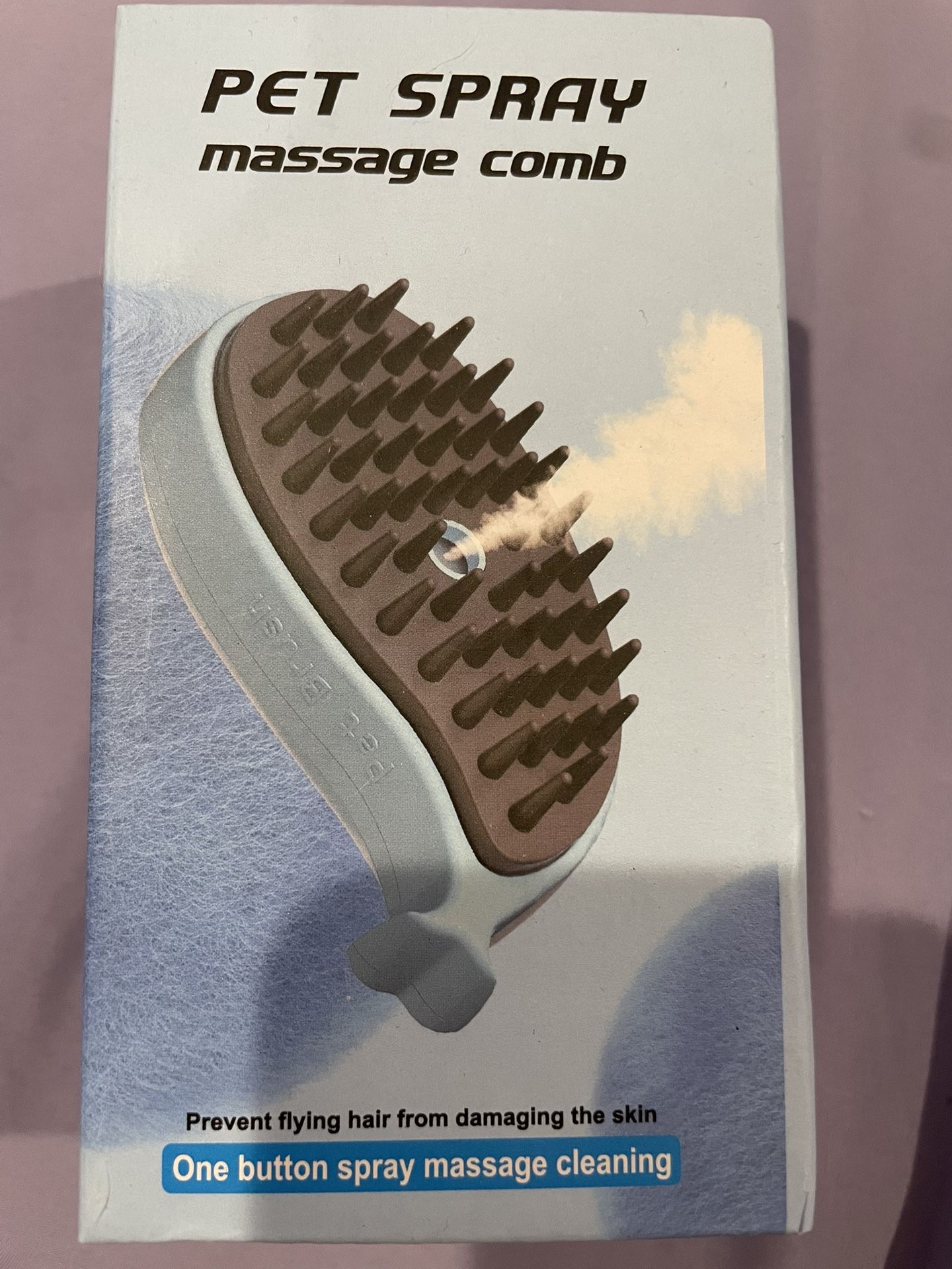 Pet Spray Massage Comb For Shredding Brand New