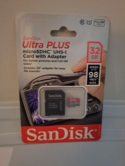 Micro SDHC Card UHS-1