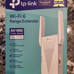 WiFi Range Extender AX 1800