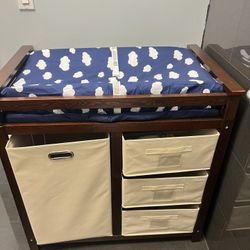 Karl Home Modern Baby changing Table Never Usted