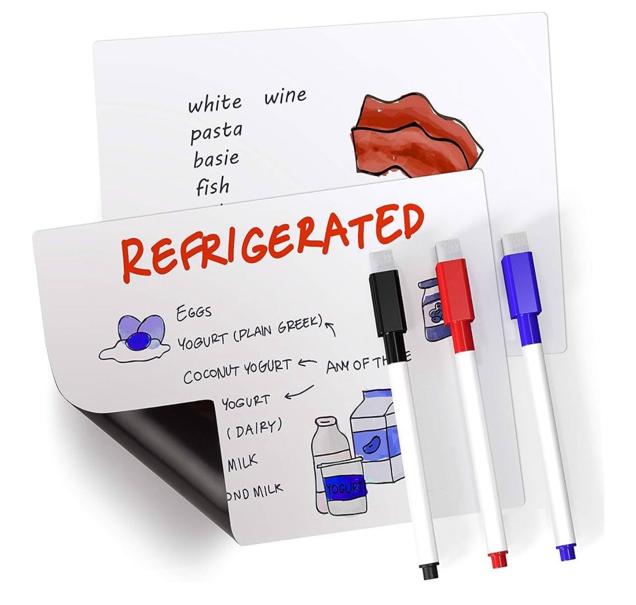12'' x 8'' Magnetic Dry Erase Whiteboard Sheet