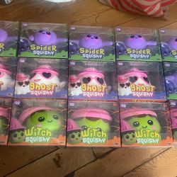 Target Crazy Fun Rms Ghost, Spider, Witch Squishy 