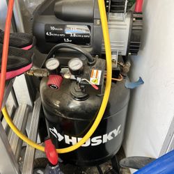 Husky Air Compressor 10 Gallon