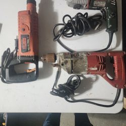 Corded Power Drills (3 available)