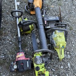 Weed Whacker And Chain Saws