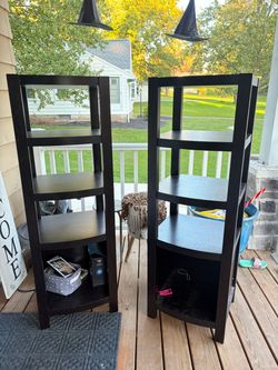 Two shelves