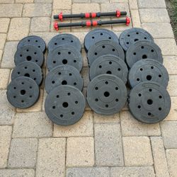 75 Pound Weight Set 