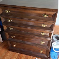 Antique Wood Dresser