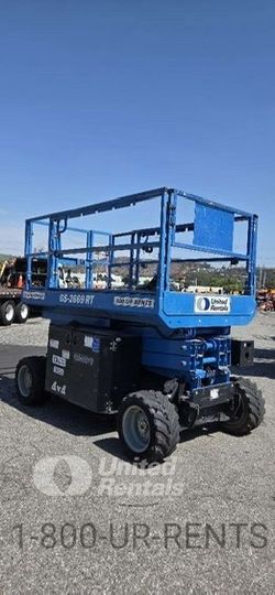 2019 Genie GS-2669 Rough Terrain Scissor Lift