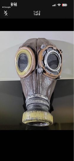 Halloween gas mask