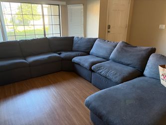 Couch with recliners