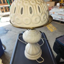 Vintage Ceramic White Lamp